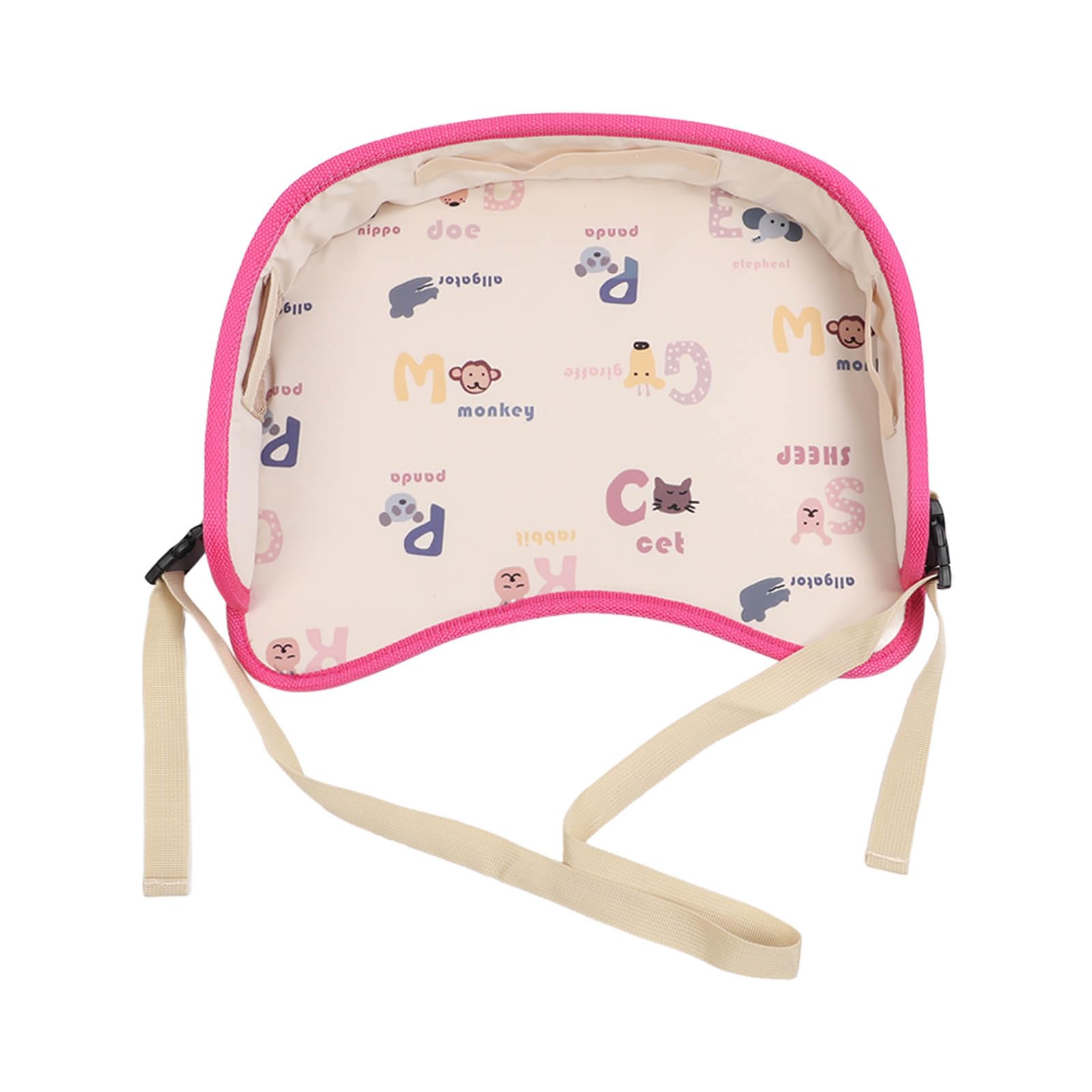 Plateau de sécurité pour Siège de Voiture, Multifonctionnel, Joli Plateau de Siège de Voiture Pliable et Portable en Tissu Oxford pour Tout-petits, pour Voyage (Des lettres)