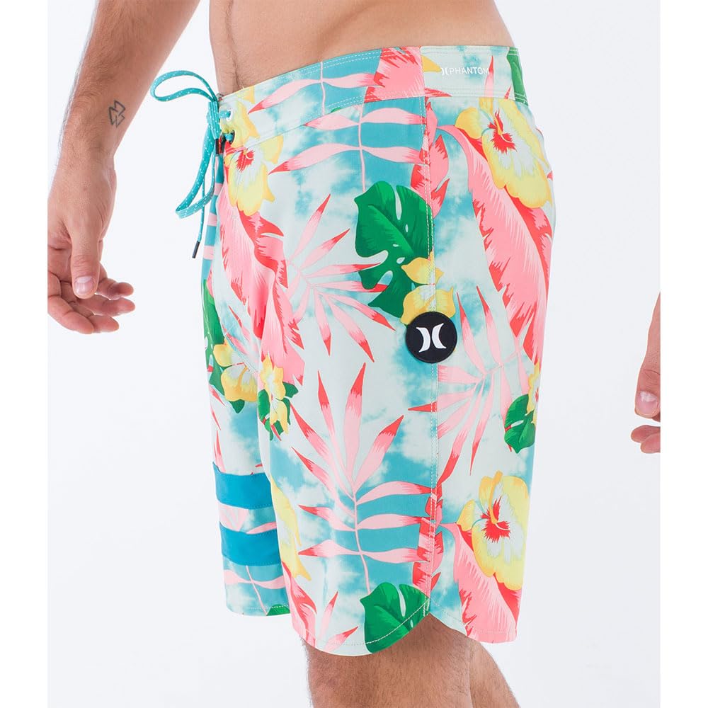 Hurley Phantom Block Party 18' Pantalones Cortos Hombre (Pack de 1)