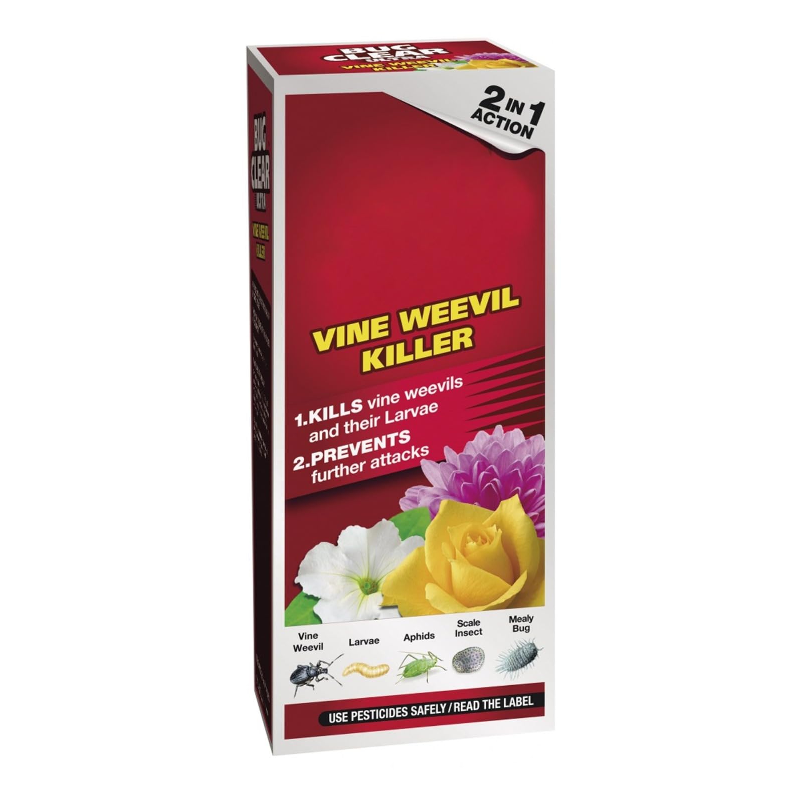Vine Weevil Control, Fast Acting, Powerful, Long Lasting, Easy to Apply, Professional, Durable, Ideal for Gardens Pots, Flower Beds, Greenhouses & Outdoor Spaces, 480 ml (Pack of 1)