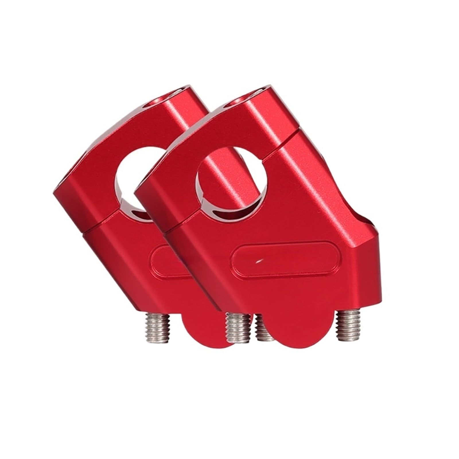 KWEZ Fit For Africa Twin 750 XRV XRV750 XRV 750 Motorcycle Handlebar Riser Heightening Clamp Mount Motorbike(Red 22mm)
