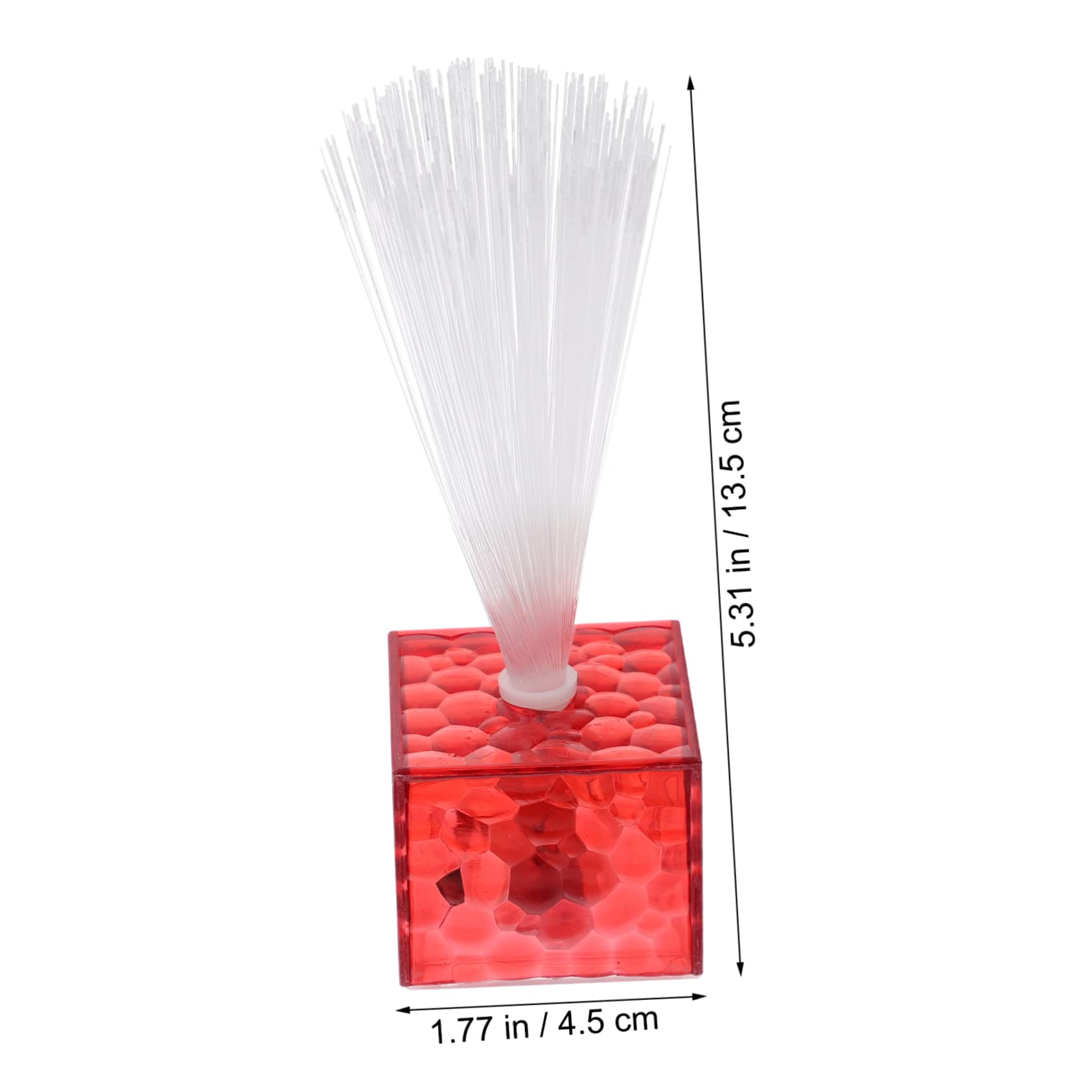 DIYEAH Fiber Optic Lights Table Centerpieces 6pcs Led Fiber Optic Lamps for Room Decor Wedding Favors