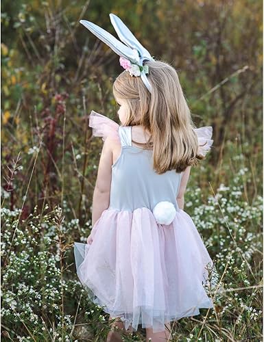 Miniatura 6 de Great Pretenders Woodland Bunny - Vestido y tocado de conejito - Talla 3-4 Juego imaginativo para edades de 3 a 4 años
