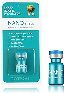 DOTSOG Nano Liquid Screen Protector High Definition Anti-Scratch Anti-Fingerprintes with 9H Hardness Nano Invisible Coating Compatible for Samsung S9/Note8 iPhone/Watches/Tablets-Covers Up to 3 Phones - coolthings.us