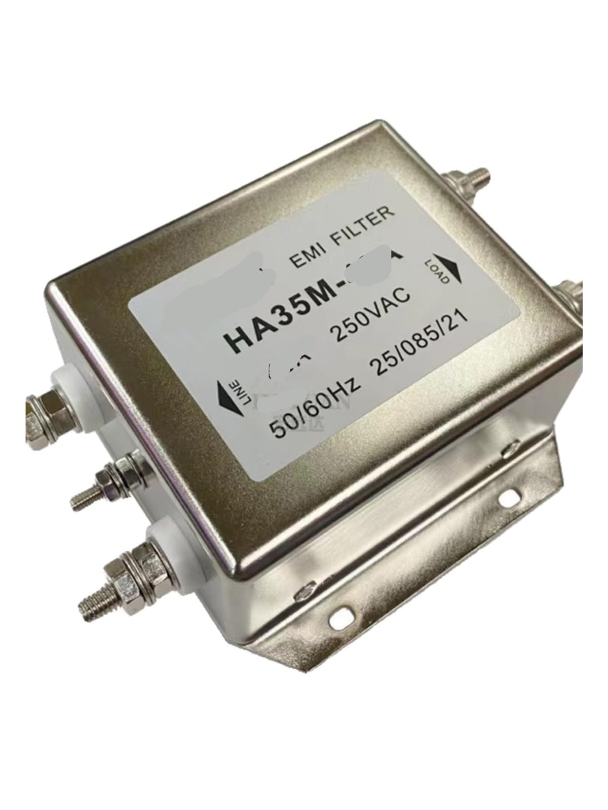 Filtre interférence électromagnétique AC HA35M-50A robuste - 2