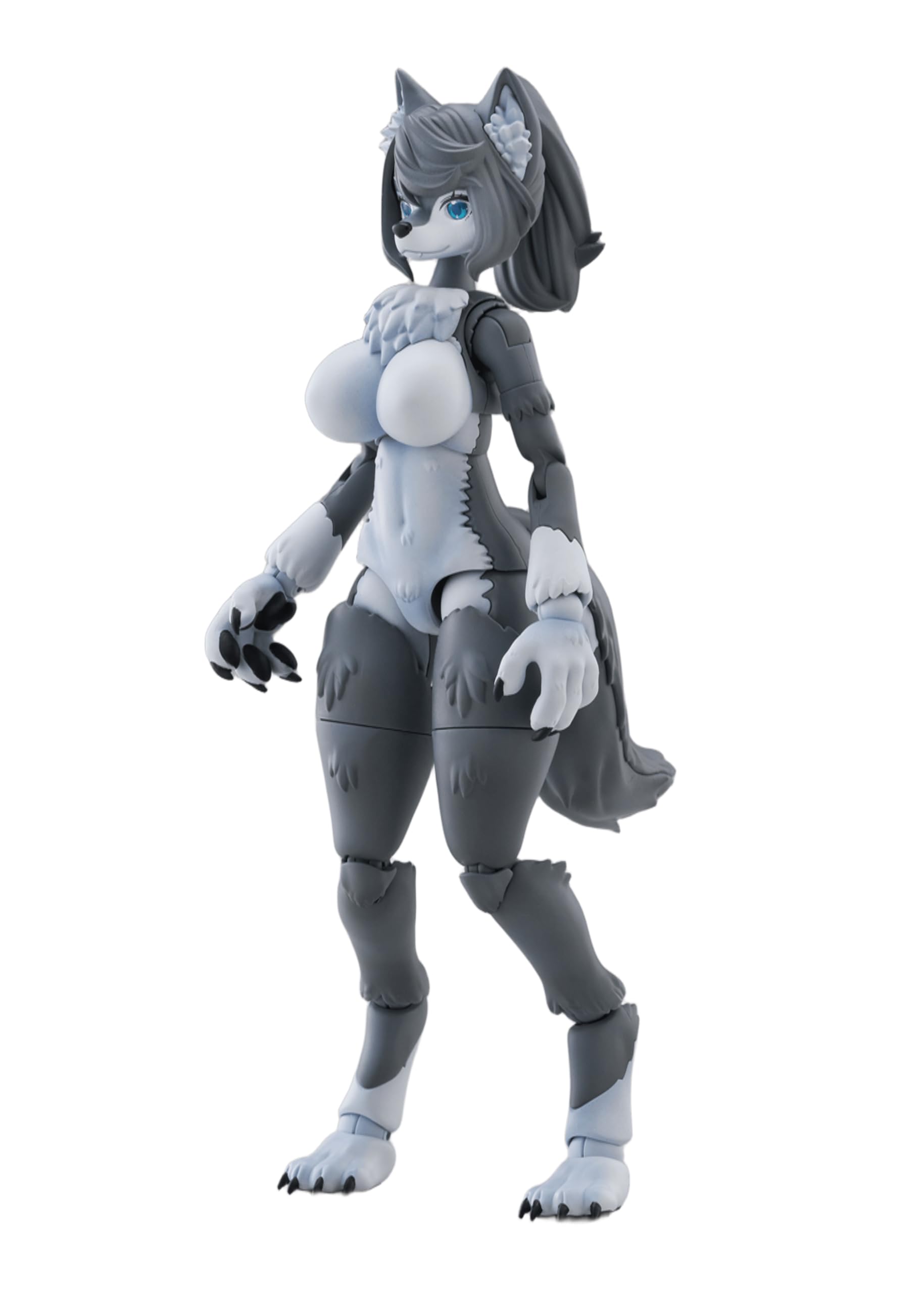 Amazon.co.jp: 青島文化教材社(AOSHIMA) No.KP-03R けもプラ ハイイロ