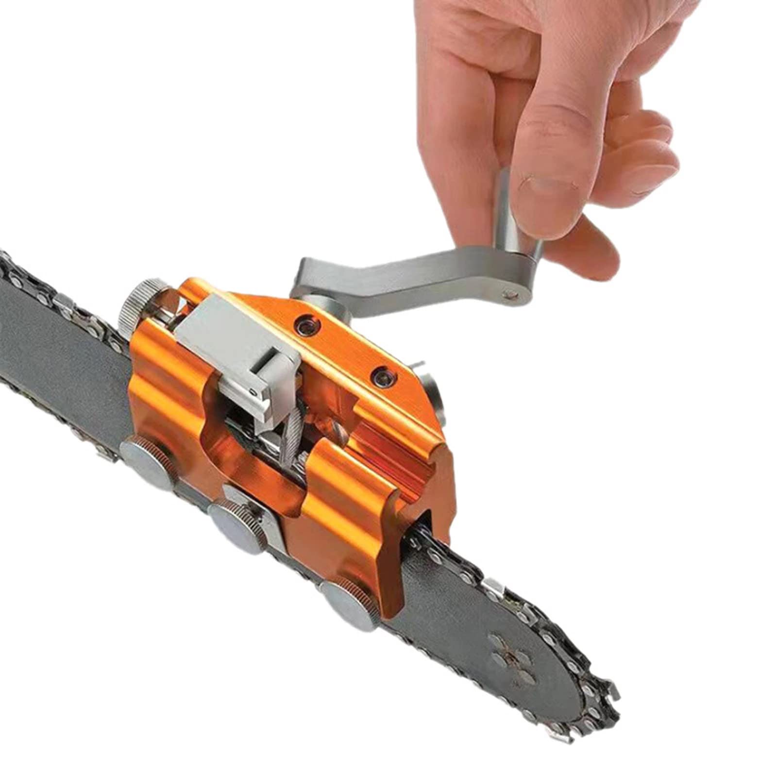 Timberline, kit portatile per affilare la catena della motosega, con manovelle in lega di alluminio, affiladenti per motoseghe elettriche e manuali