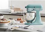 KitchenAid Artisan Series 5 Quart Tilt-Head Stand Mixer, Feather Pink, KSM150PSFT