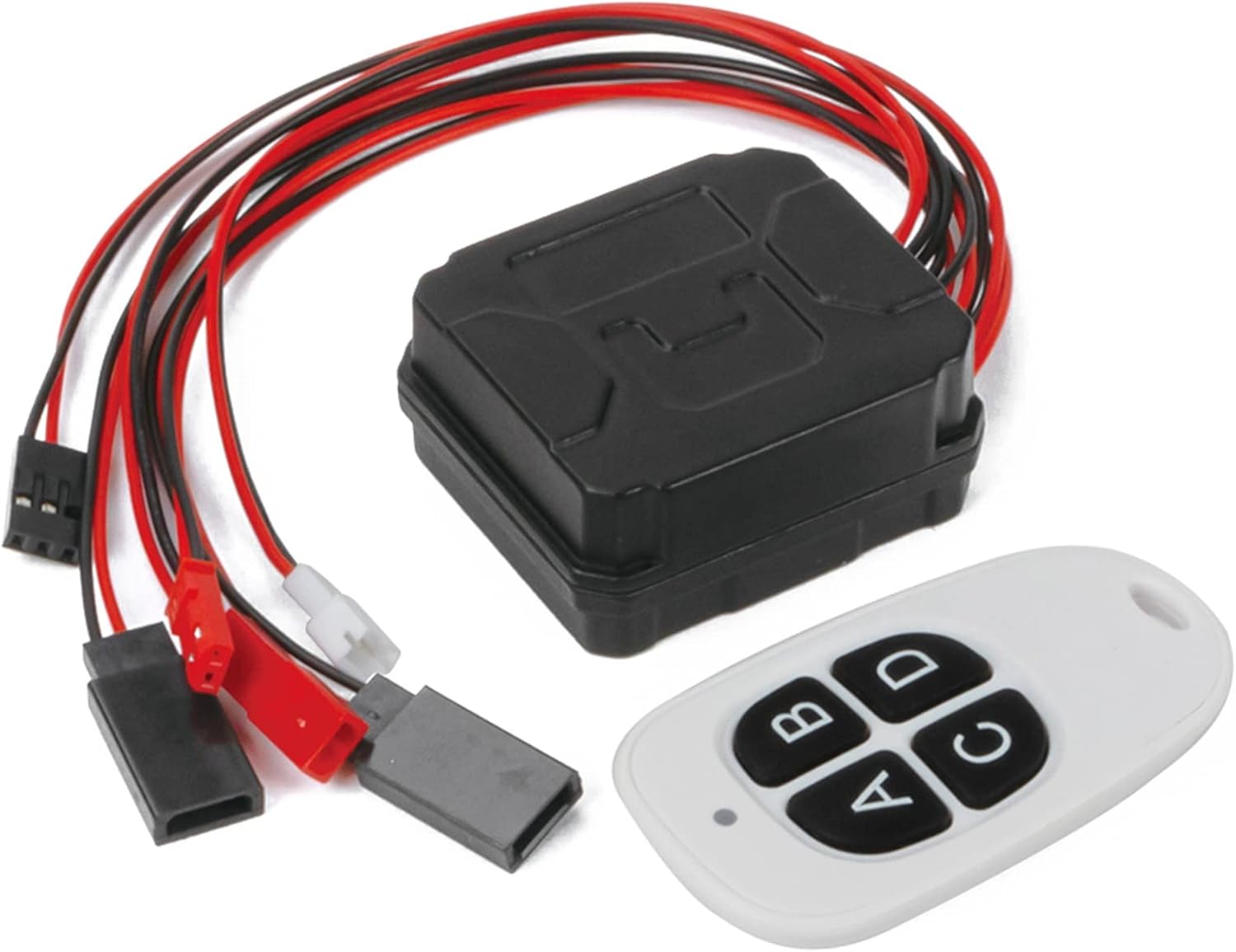 TRX4 Winch Controller Wireless RC Winch and LED Light Controller Remote Receiver Set for Axial SCX10 1/10 Crawler Car TRX4 TRX6 SCX10 D90 CC01 MST CFX Gen8 TF2 TRX4 Upgrades