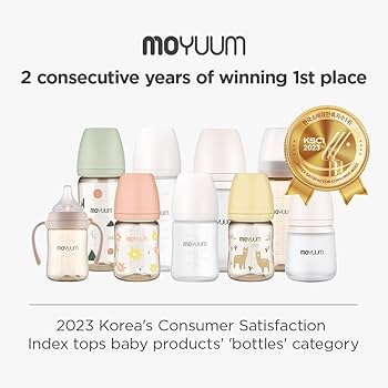 Amazon.com : MOYUUM PPSU All in One Baby Feeding Bottle, 6oz