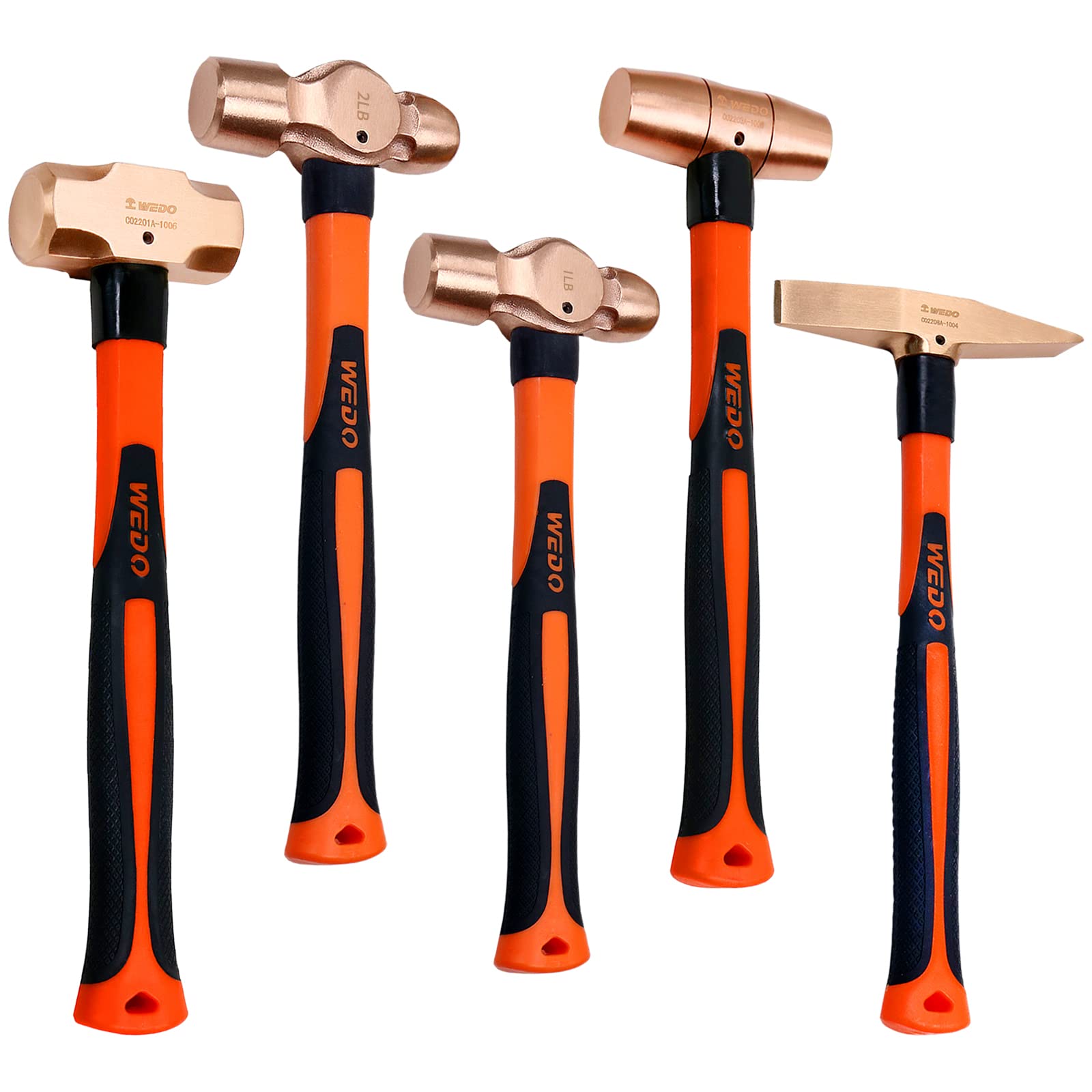 Marteau De Forgeron Tools Marteau à Panne Sphérique 0,2 Kg Avec Poignée Ergonomique En Caoutchouc Pour Travail Du Métal, Rond, Marteau Forgeron