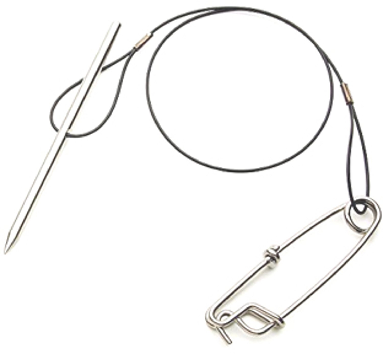 Trident Spearfishing High Test Monofilament Fish Stringer with Stainless Steel Quick Clip