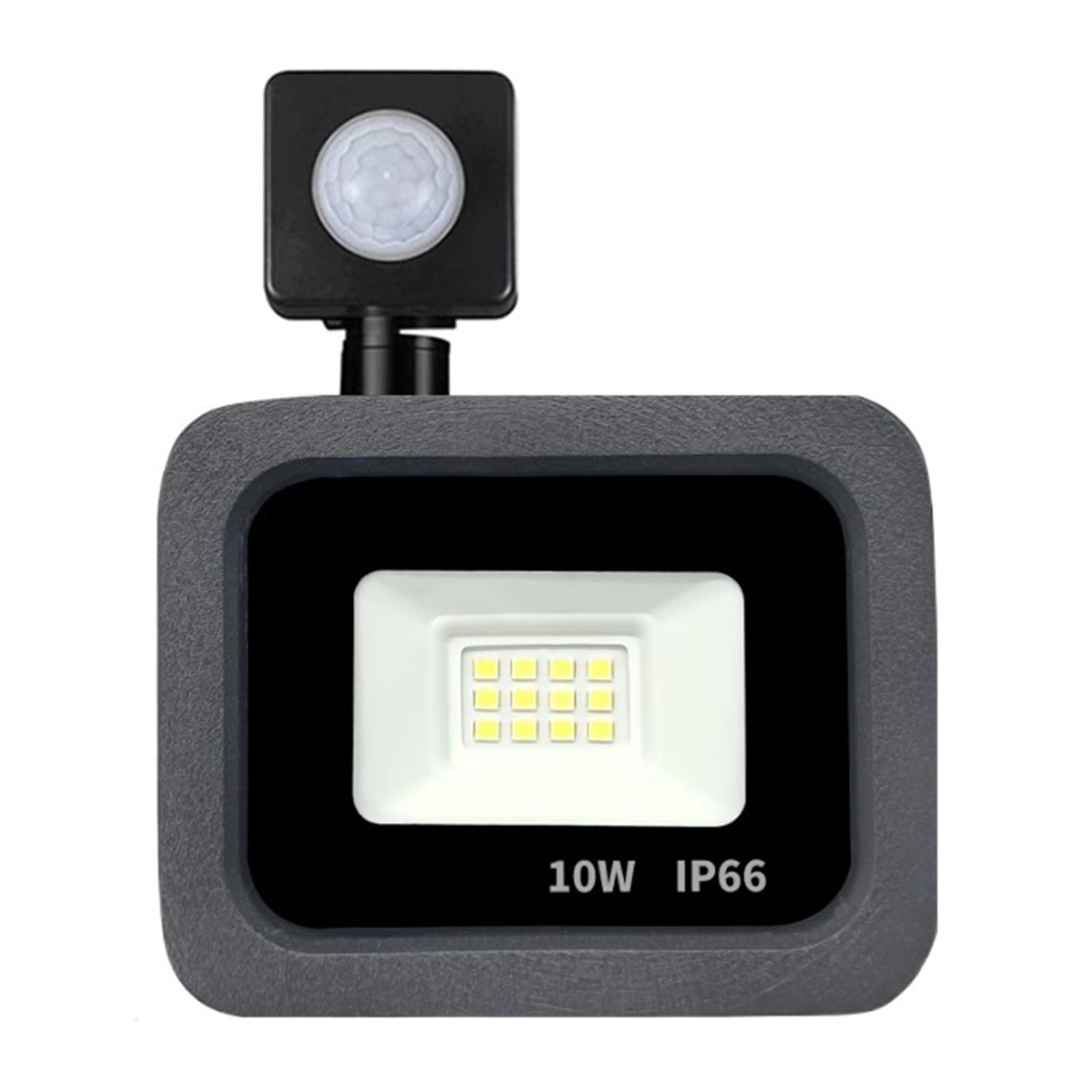 bettght 10W 20W 30W 50W 100W LED Floodlight Waterproof PIR Motion Sensor Floodlight Outdoor Wall Lamp Flood Light Spotlight(Cold White,10W)