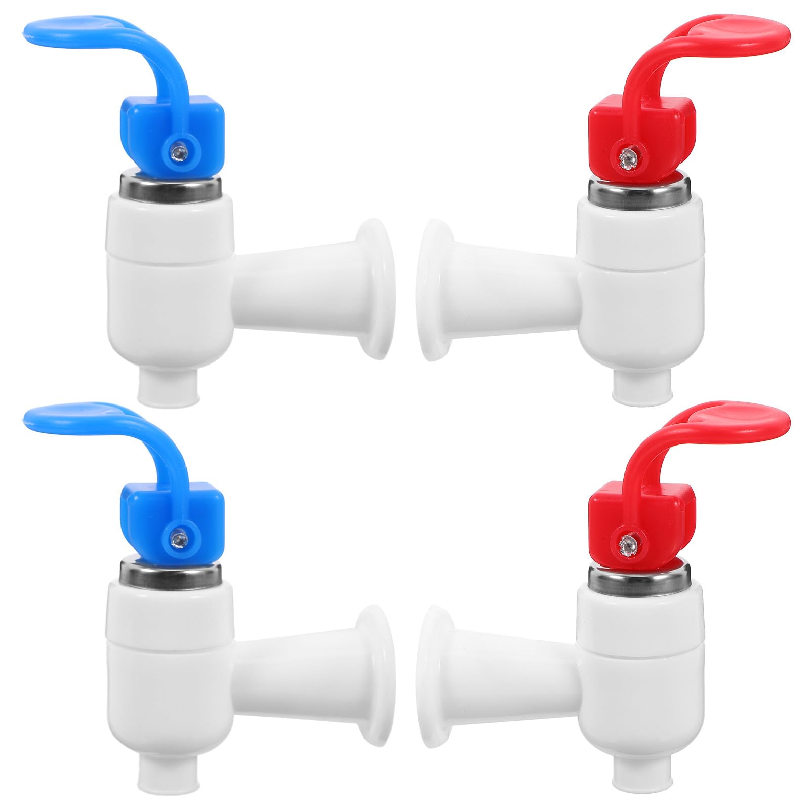 Fontaine à eau domestique : lot de 4 robinets distributeurs à pression manuelle