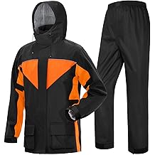 Motorcycle Rain Suit for Men and Women Waterproof Anti-storm Raincoat High Visibility Rain Gear