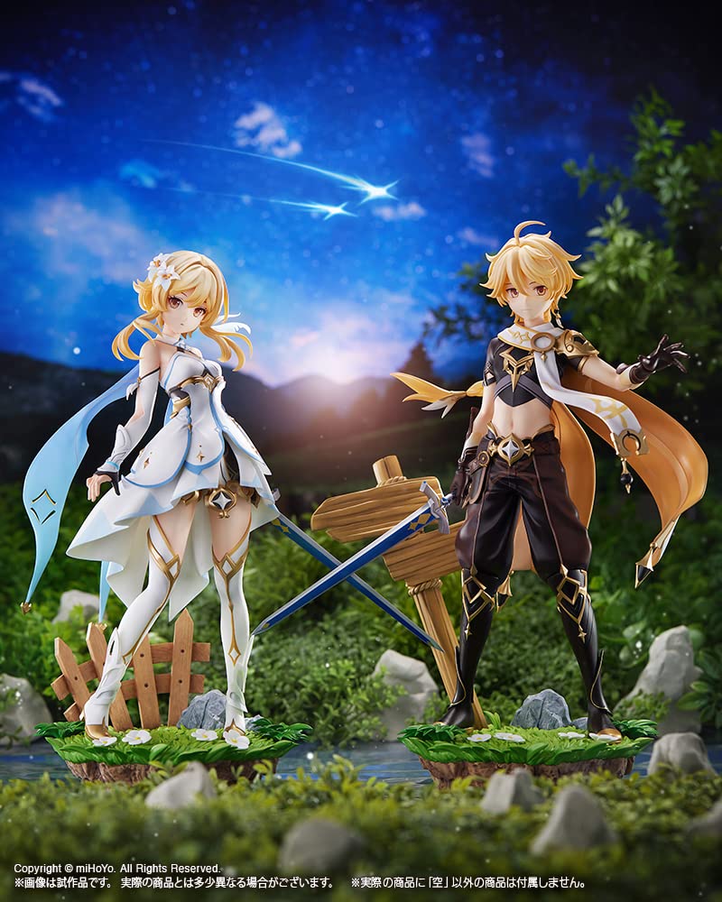 Kotobukiya GENSHIN Impact - Aether Bonus Edition - Statuetta 1/7, 27 cm