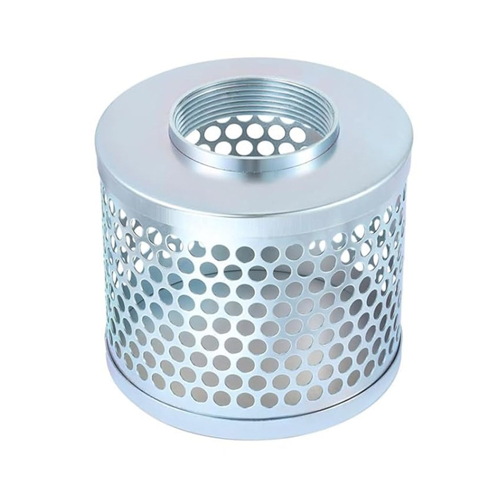 Carbon Steel Pumps Suction Strainer Filter Round Hole Prevents Debris for Prevents Debris Entry Carbon Plated Steel Pumps Filter