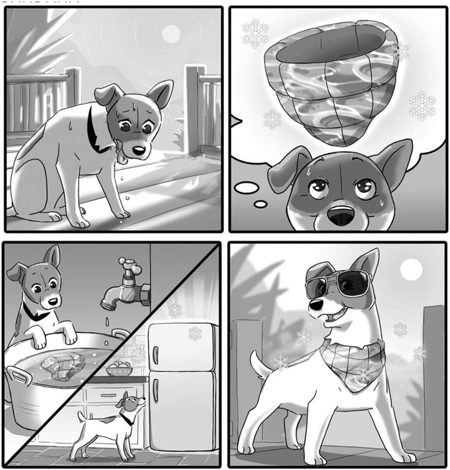 Miniatura 7 de Max Bandana de enfriamiento instantáneo para perros, bufanda transpirable para mascotas, toalla de hielo, suave para el cuello de mascotas para