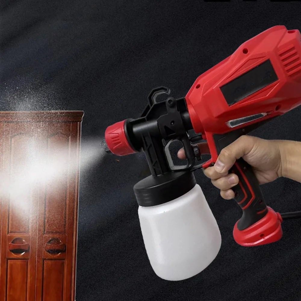 Pistolas Pintar Pistolas de Pintura Pistola pulverizadora de Pintura con aerógrafo, Pistola pulverizadora eléctrica de Pintura de látex, Muebles fáciles de pulverizar y Limpiar