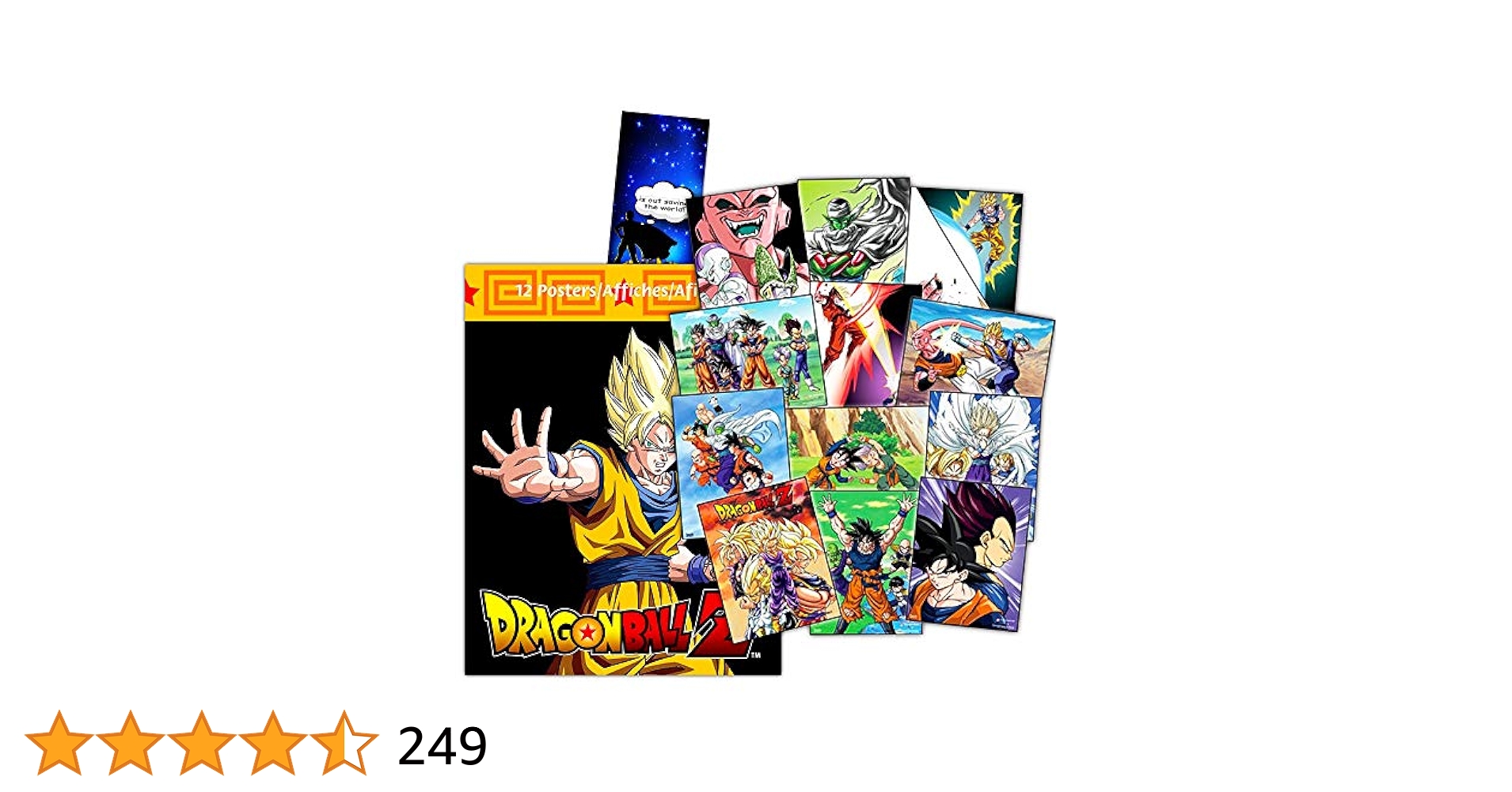 ドラゴンボール ポスターセット レア 貴重 ドラゴンボールZ 激突!!100億パワーの戦士たち B2