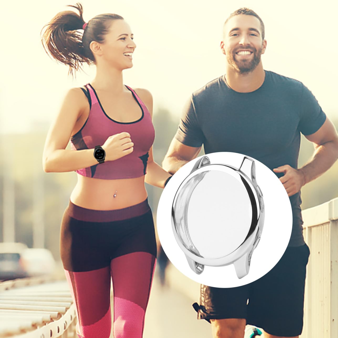 9 STK Uhrengehäuse smartwatch zubehör smartwatch zubehã¶r Schutzcase für Smartwatch Rahmenschale sehen Bildschirm potector Uhrenrahmen Uhrgehäuse galvanisieren TPU-Uhrenschutz ARTIBETTER