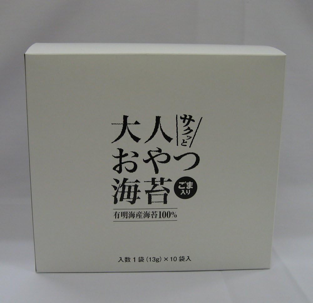 Amazon 片山 サクッと大人おやつ海苔 13g 10袋 片山 焼きのり 通販