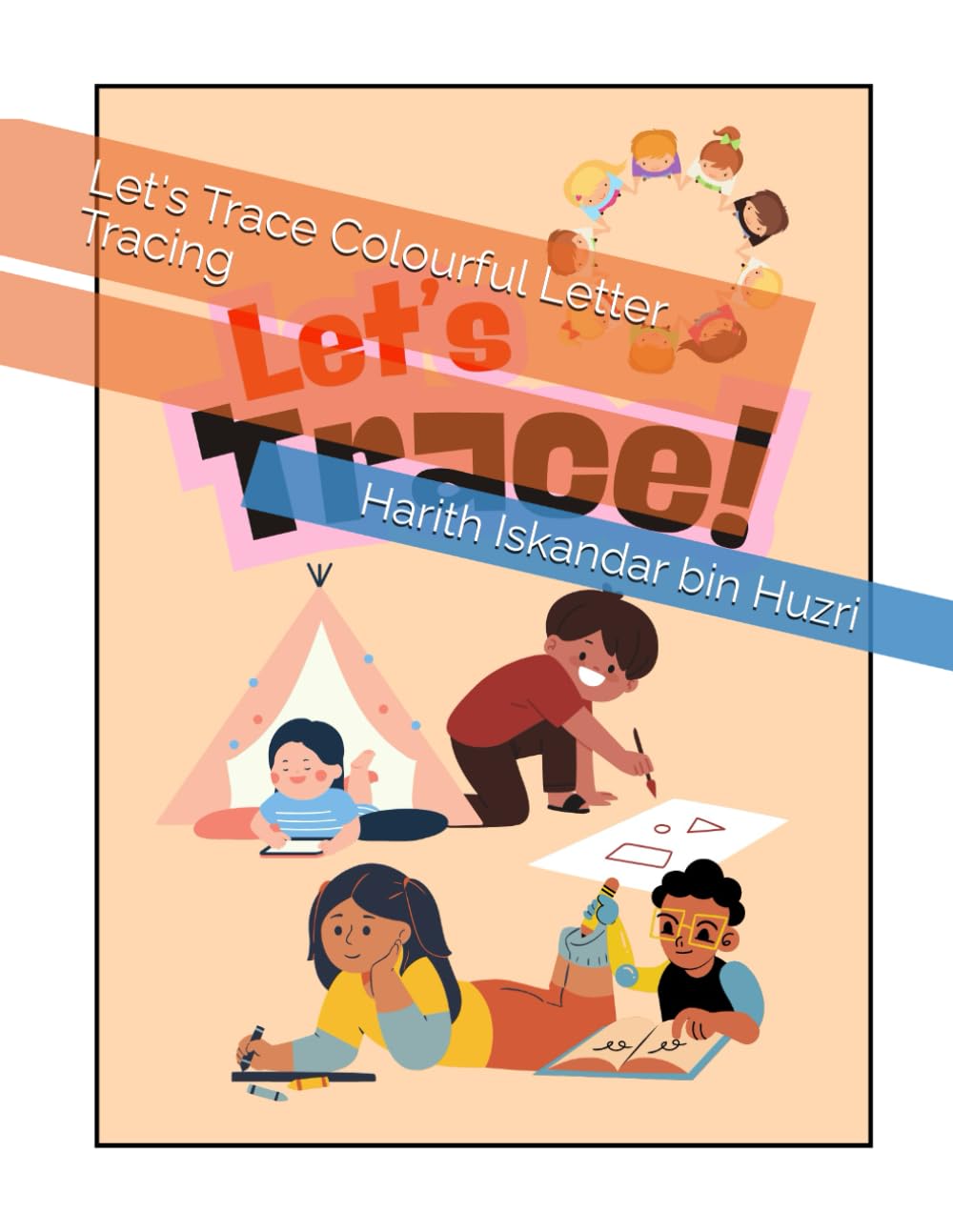 Lets Trace Colourful Letter Tracing