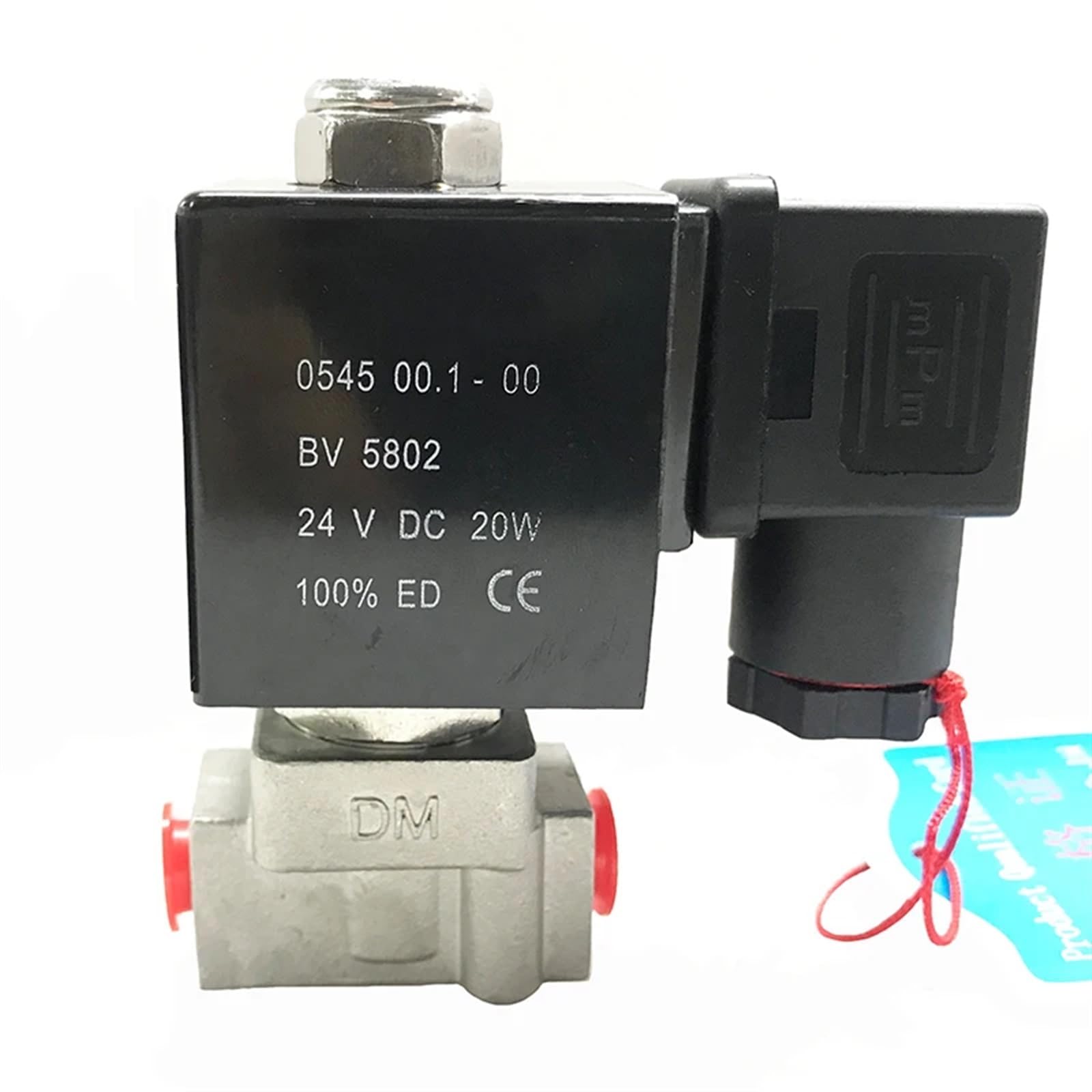 PXQCHAVLN 6bar 0.6MPa 2 Way Ammonia Solenoid Valve 1/4 3/8 220V 24V Orifice 4mm SS304 Solenoid Valve(45661,NPT-AC120V-6BAR)