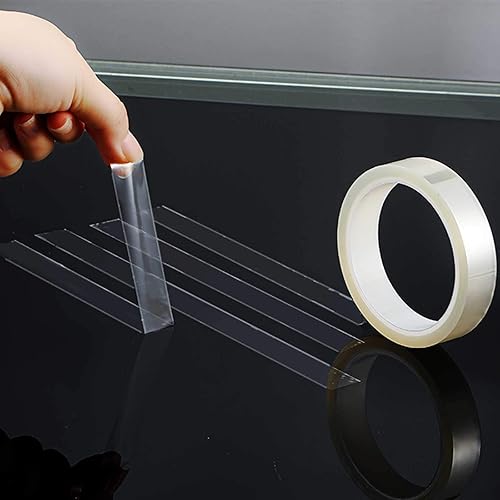 Miniatura 4 de 4 cintas resistentes al calor de 108 pies para sublimación, cinta dispensadora de prensa de calor transparente, cinta de transferencia retráctil,