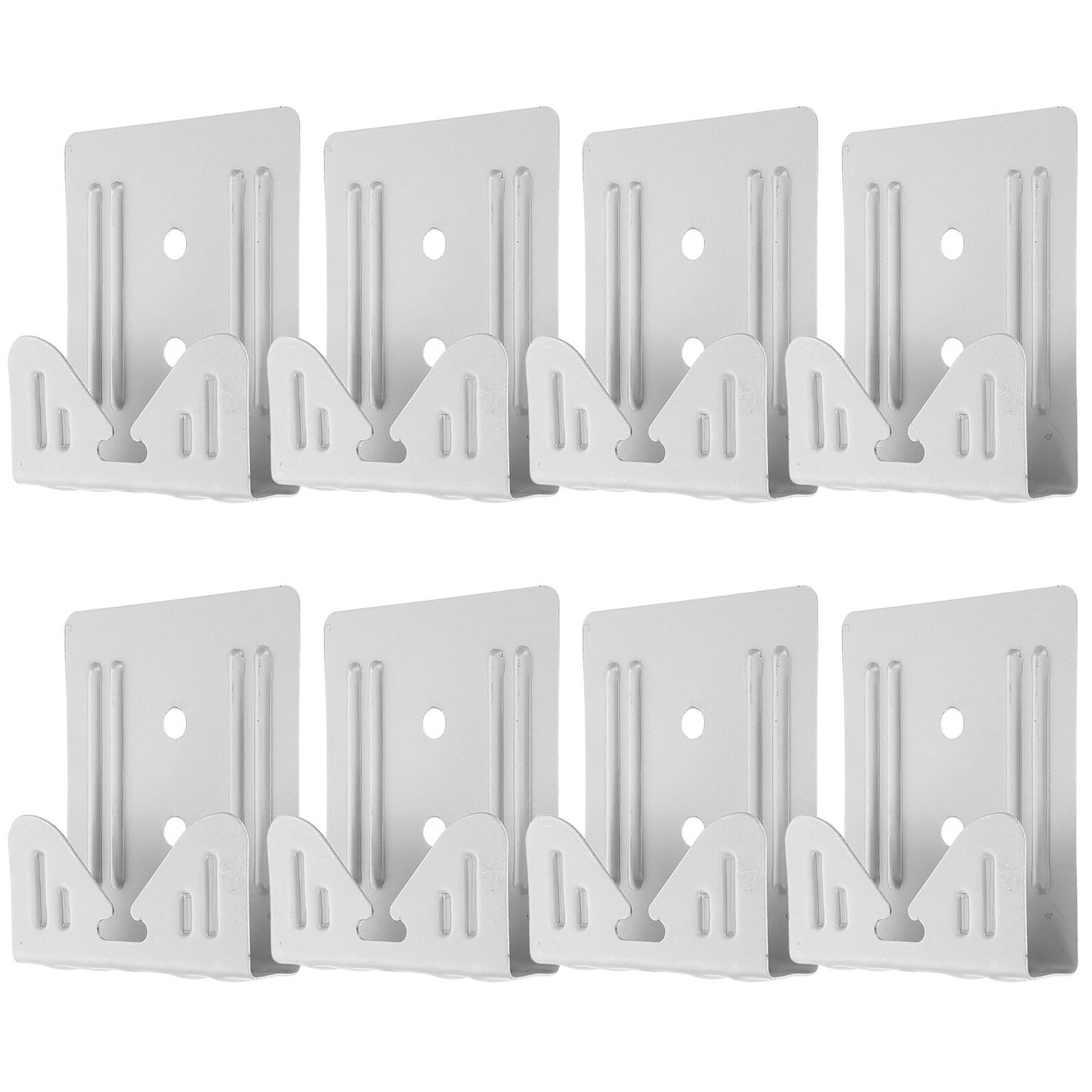 Crochets de miroir lourd Toddmomy en acier kit de 10 fixations murales