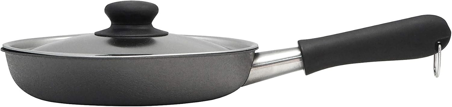 Sori Yanagi Iron Frying Pan with Double Fiber, Non-Rusting, Nitriding, Non-Stick