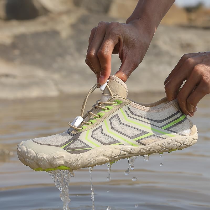 Water shoes, swim shoes, men's, women's, beach sports, quick-dry shoes, suitable for barefoot wear, ideal for boating, fishing, diving, and surfing Men's and women's barefoot shoes, for outdoor beaches, water activities, swimming, pools, rivers, quick-dry, suitable for boating, fishing, diving, surfing, and yoga—multi-functional river trekking shoes
