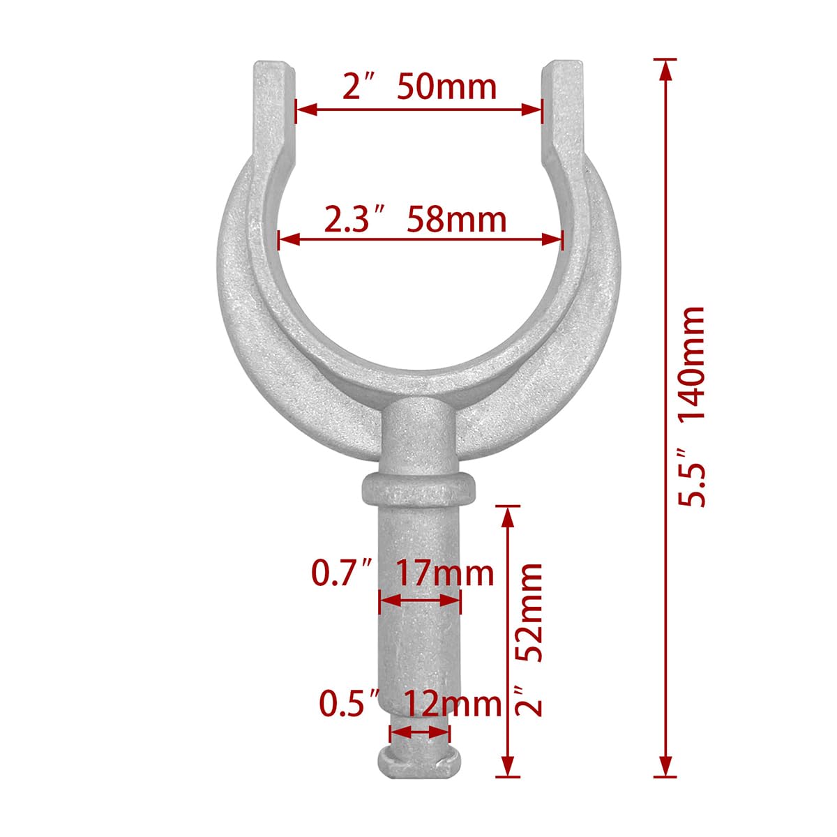 Lot de 2 verrous de Rame pour Bateau, Support latéral Durable pour Canne à rames et Canne à pêche pour la pêche en mer