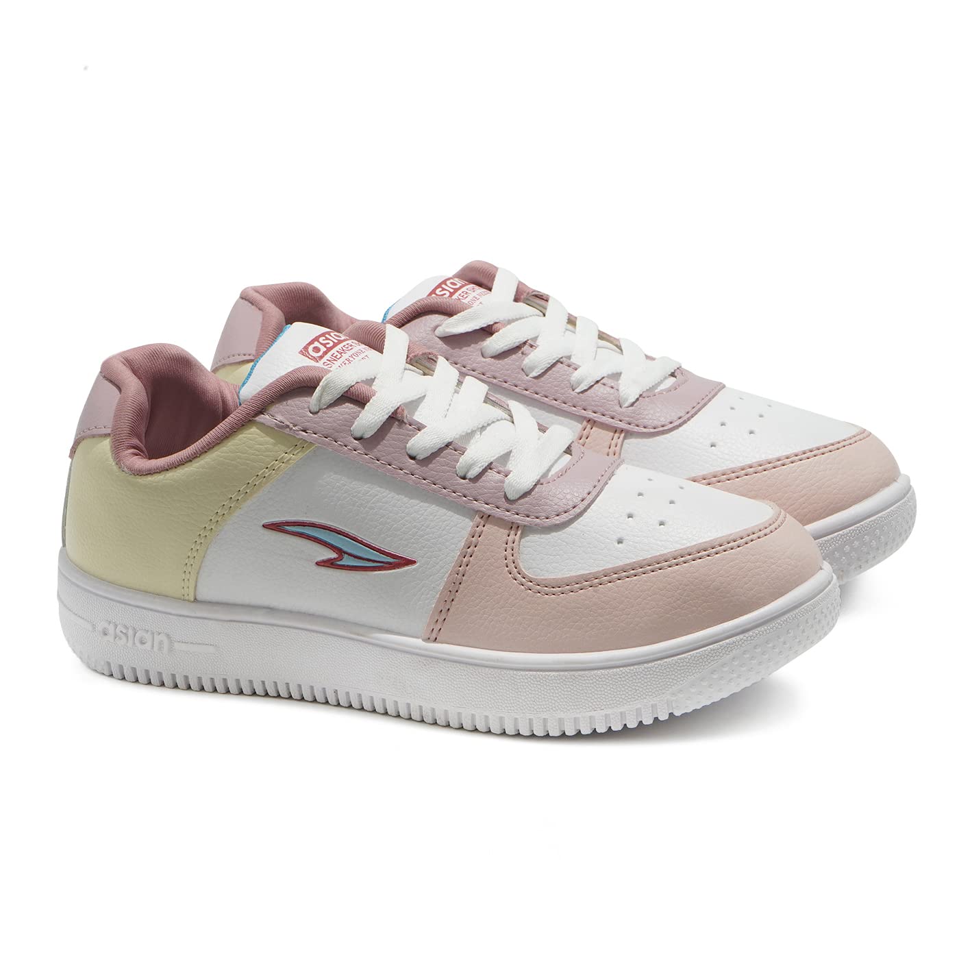 Women's TRENDY-01 Casual Sneaker Shoes Lightweight Soft & Comfortable with Extra Cushion Lace-Up Shoes for Women's & Girl's