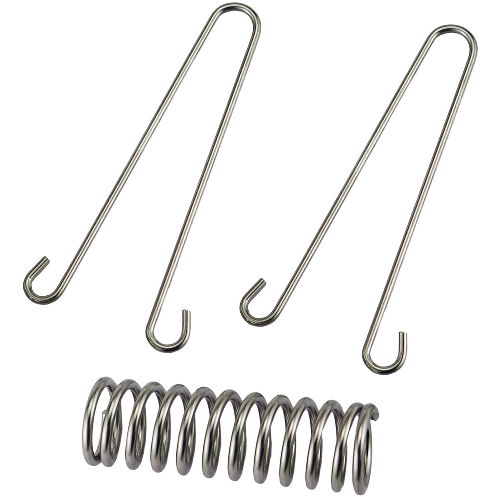 Molla di tensione per tenda da campeggio, tenda da sole, accessori di fissaggio antiruggine, molla di trazione per montaggio sicuro, in acciaio inox, antivento, tenda da campeggio