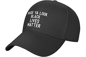 Made Ya Look Black Lives Matter Hat: Advocate for Equality and Inclusion