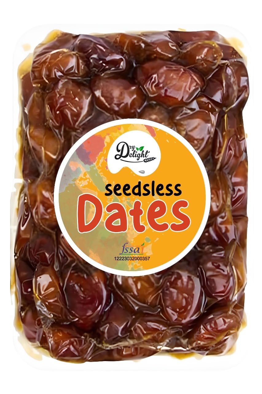 Dry Delight Seedless Dates (500 Gram) - Natural Sweetness for Healthy Living (B0CYLXT7LZ) Amazon Price History, Amazon Price Tracker