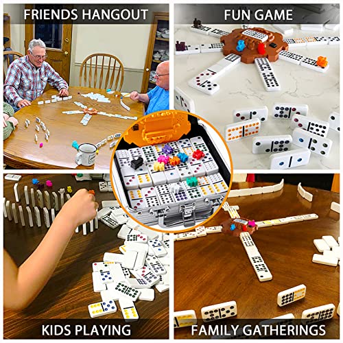 Yinlo Mexican Train Domino Set With Sound Effect thumb #6
