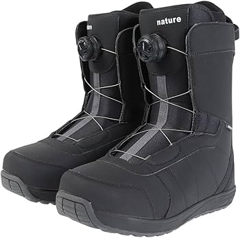 ブラック スノーボードブーツ ダイヤル式 スノーボード ブーツ ダイヤル式 メンズ レディース 幅広 甲高