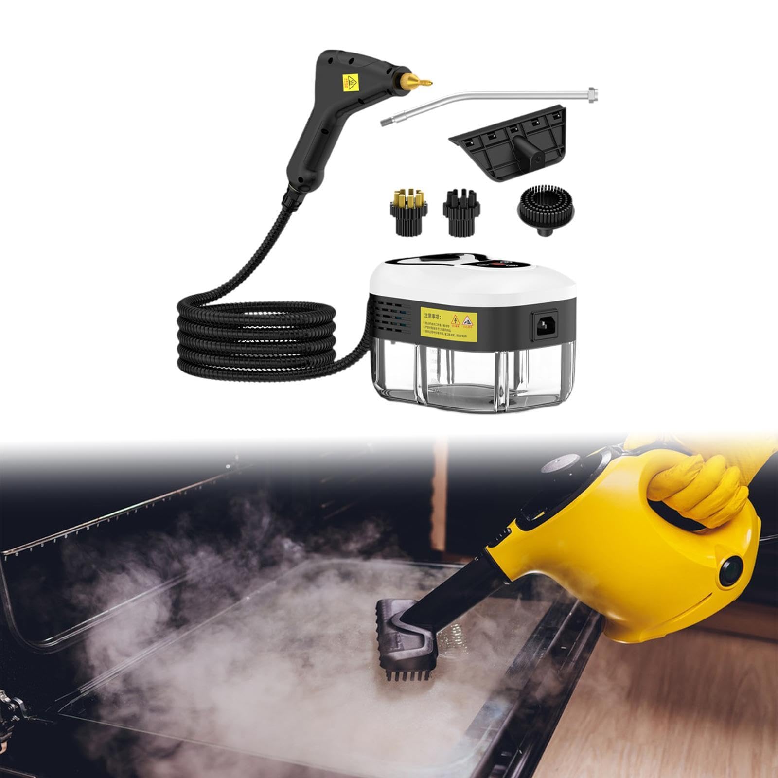 CALANDIS® Steam Cleaner 1.2L Tank 110V Corded for Living Room Washing Table Automotive | Carpet Steamers | Household Supplies & Cleaning 1