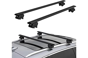 51” Universal Roof Rack Cross Bars, 300 LBS Load Capacity
