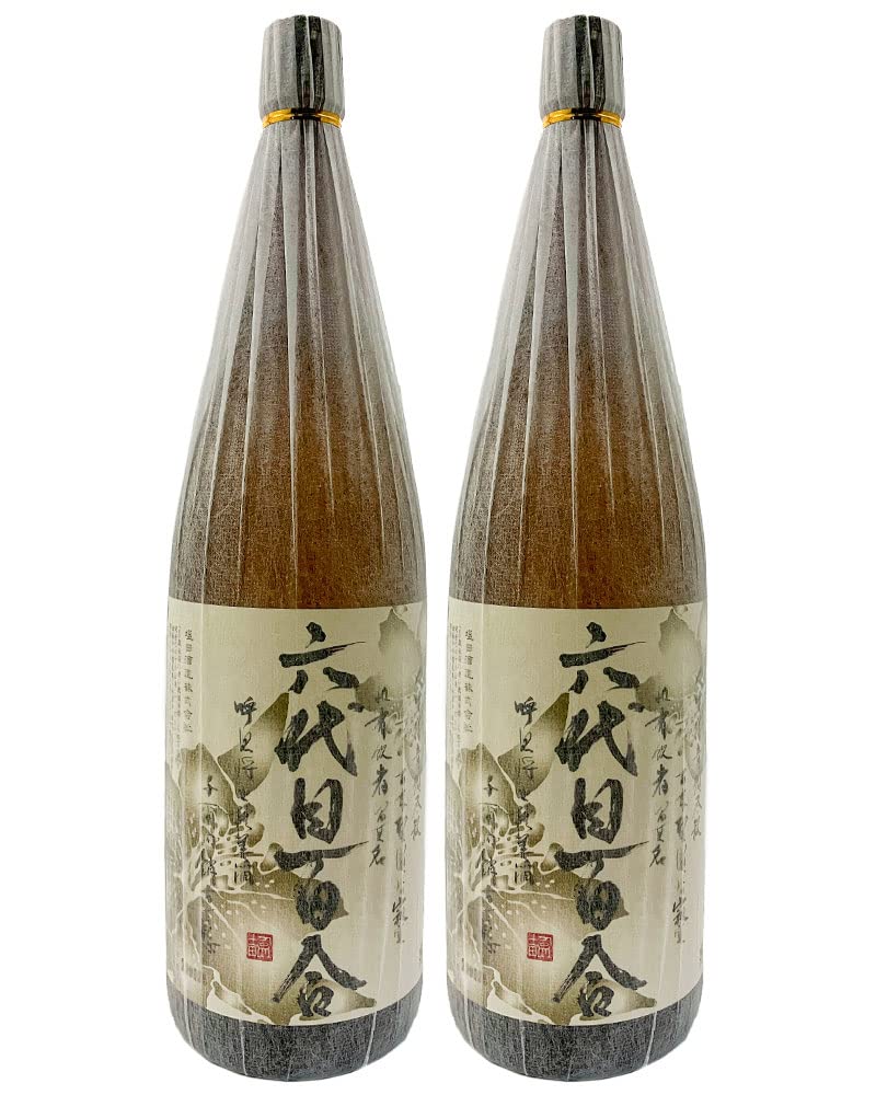 Amazon.co.jp: 六代目百合 25度 1800ml 芋焼酎 塩田酒造 (2本セット