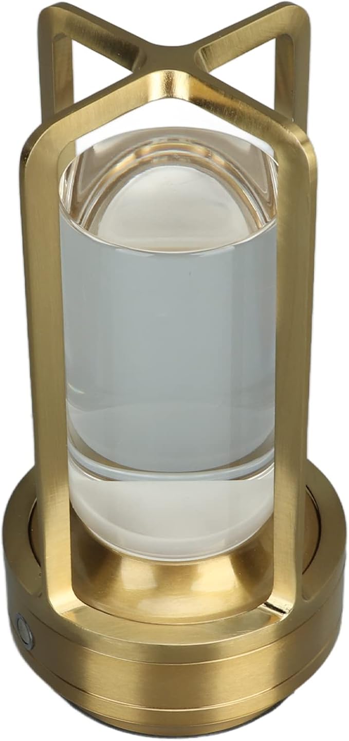 Focket Focket Cordless , 3 Color Stepless Dimmable USB Charging Touch Lamp, Night Light Bedside Lamp Nightstand Lamp for Living Room, Bedroom, Tabletop, Bathroom, Entryway, Fireplace