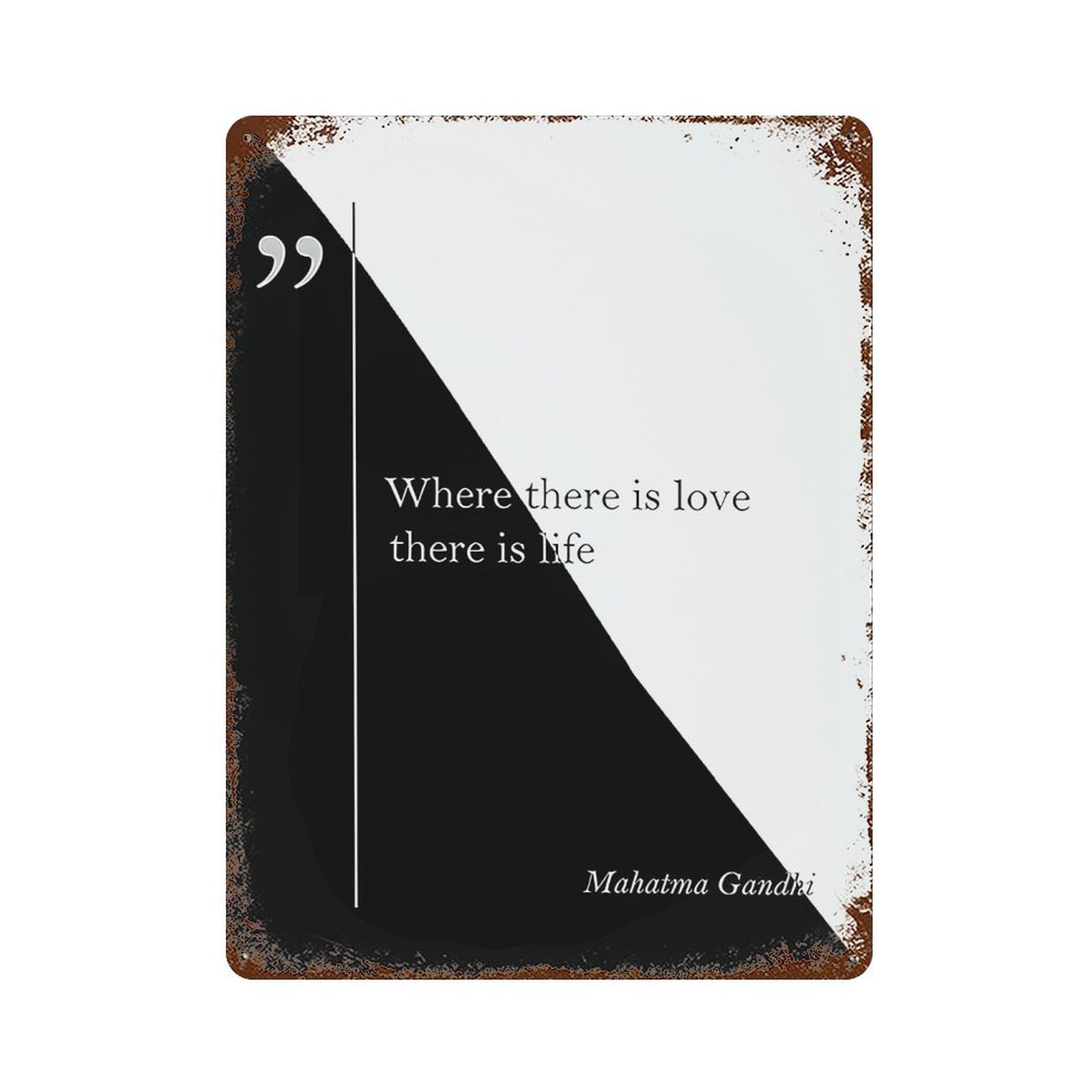 xiaoxiaoshen Where There Is Love Wall Decor Art Metal Tin Poster Modern Home Decor Art Home Bar Shop Decorations Vintage Sign 40x30cm