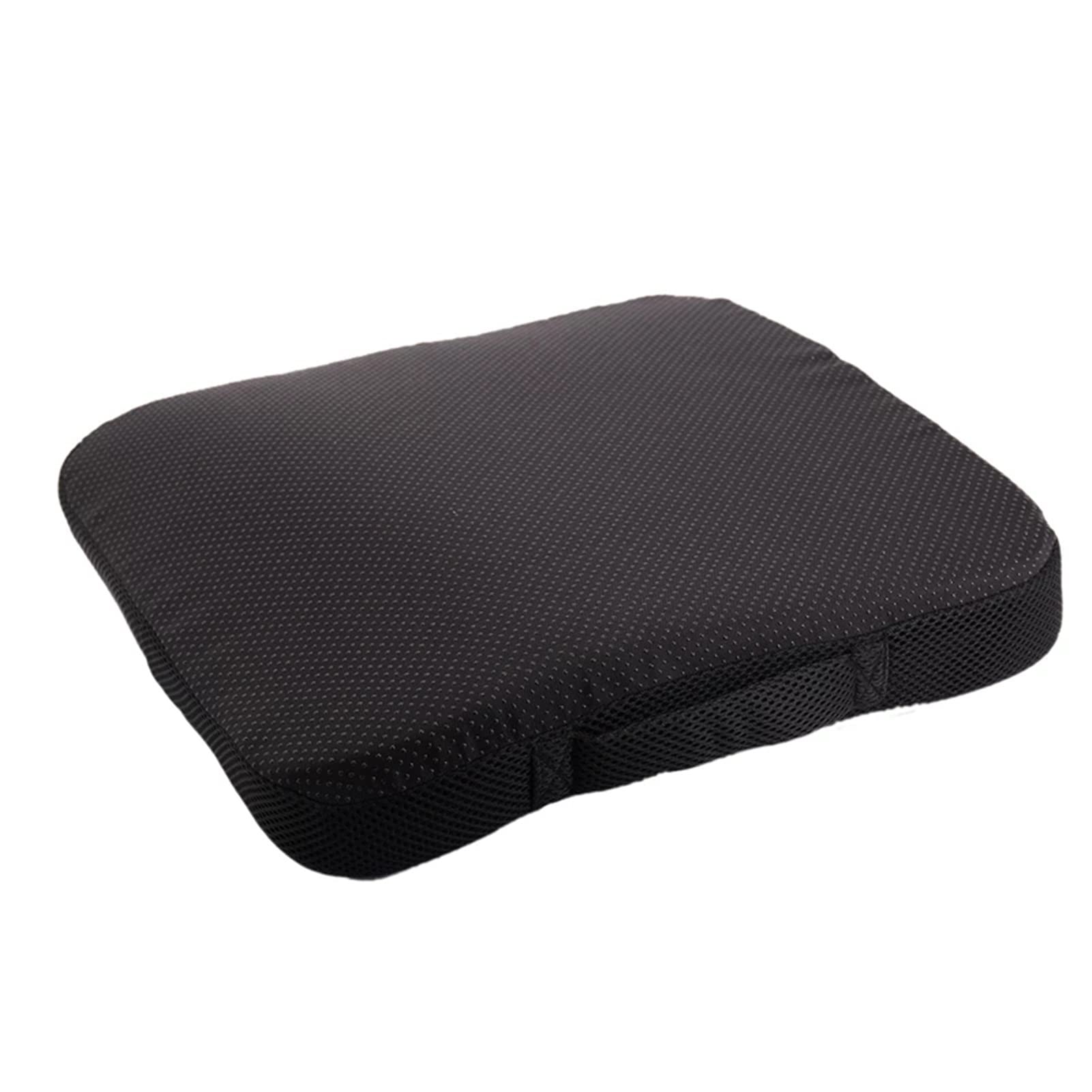 Cojín para Silla de Ruedas, cómodo cojín de Oficina, cojín ortopédico Antideslizante de Espuma viscoelástica para aliviar el Dolor de Espalda, ciática y coxis.