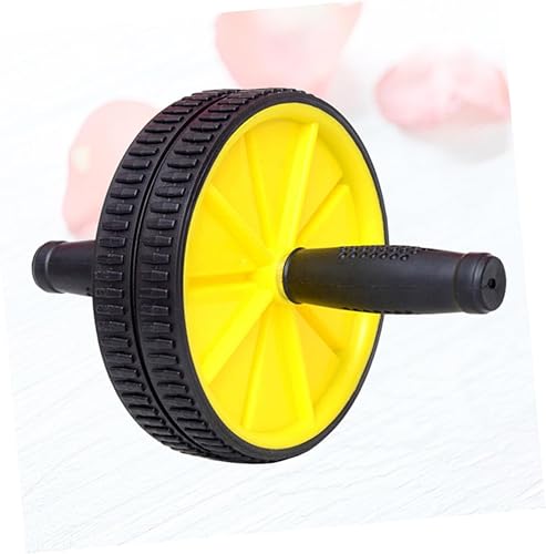 Miniatura 6 de SUPVOX Rueda abdominal de 6.890 in Rodillo de ejercicio abdominal Entrenador abdominal Trianer doble rueda silencio equipo de fitness para el hogar