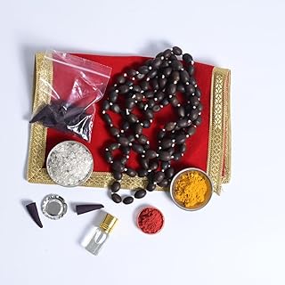 DEVAMA THE DIVINE Original Kamal Gatta Mala with ENERGISATION SAMAGRI | Lotus Seeds Prayer Rosary Japa with All Essential ENERGISATION KIT | 108 Beads Count Jaap Mala | thamarai mani malai KIT-picture-10