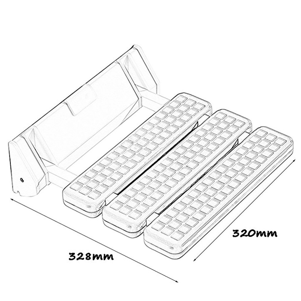 Taboret pod prysznic / taboret łazienkowy przymocowany do ściany składany ze stopu aluminium dla kobiet i osób starszych/niepełnosprawnych mata zabezpieczająca fotel prysznicowy biały 32 * 32,8 cm