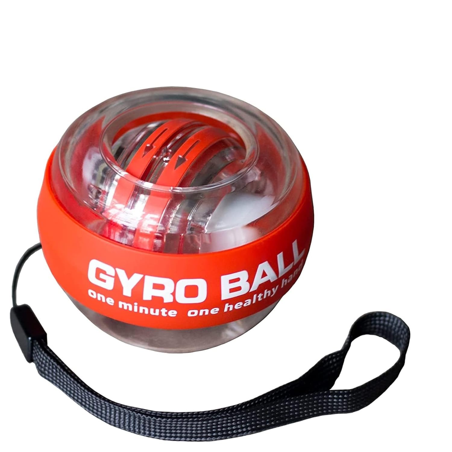Gyro Ball Wrist Trainer | Auto-Start Powerball Hand Exerciser with LED | Wrist & Forearm Strengthener for Grip Training, Rehab, Carpal Tunnel Recovery, Stress Relief Fitness Tool (Red)-image-40