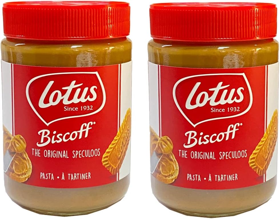 Lotus Biscoff, CRUNCHY Cookie Butter Spread, non GMO