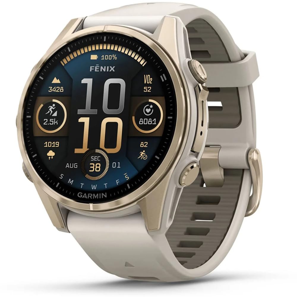 Amazon.com: Garmin 010-02903-10 Fenix 8 43 mm, AMOLED, Sapphire